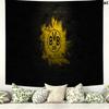 Borussia Dortmund Logo Tapestry Background Cloth Fashion Print Background Cloth Work Of Art Wall Covering Decoration