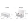 Yamazaki Tissue Box with Lid, Regular Size, White (Fits up to W25 x D12 x H7cm) Tower 5720