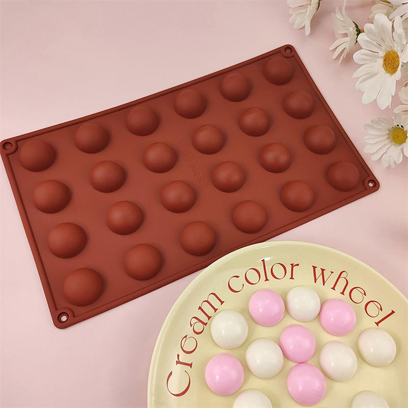 1PC Ball Round Half Sphere Silicone Molds For DIY Baking Pudding Mousse Chocolate Cake Mold Handmade Kitchen Accessories Tool