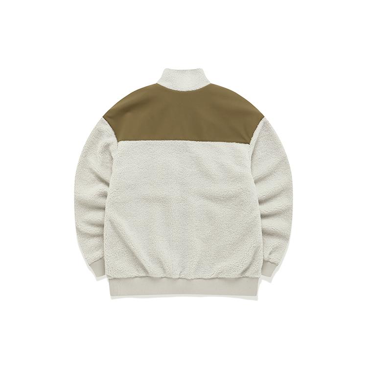 New FILA Velvet Jackets Men's Light Green F11M148501F-LG