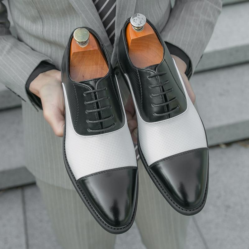 

Fashion Men Casual Leather Shoes Fashion Classic Business Luxury Moccasins Handmade Derby Shoes Triple Joint Male Wedding Formal Shoes 46