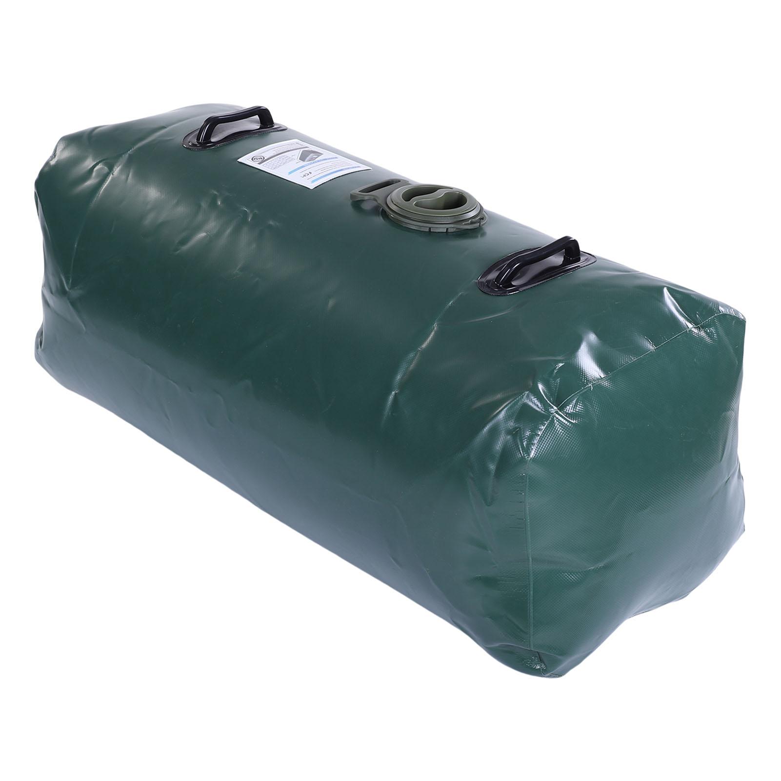 25 галлонов Складной портативный резервуар-гидратор Большая емкость Водонепроницаемый контейнер для кемпинга, автодома, экстренных ситуаций, на открытом воздухе