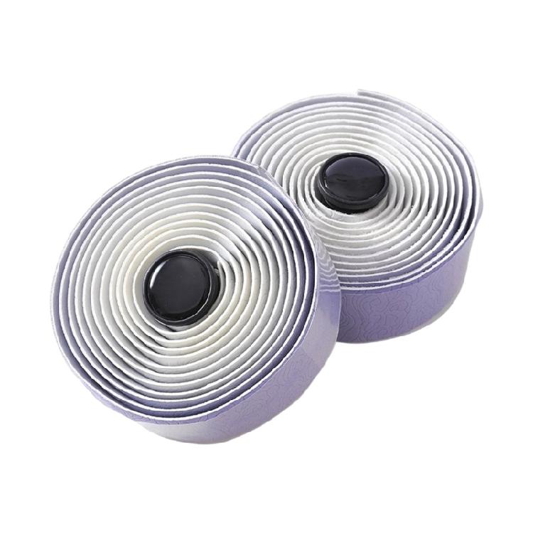 

2Pcs Bicycles Handlebar Tape Cycling Handlebars Tape Wrap Nonslip Bikes Handlebars Tape Anti Vibration Wrap Easy to Use фиолетовый