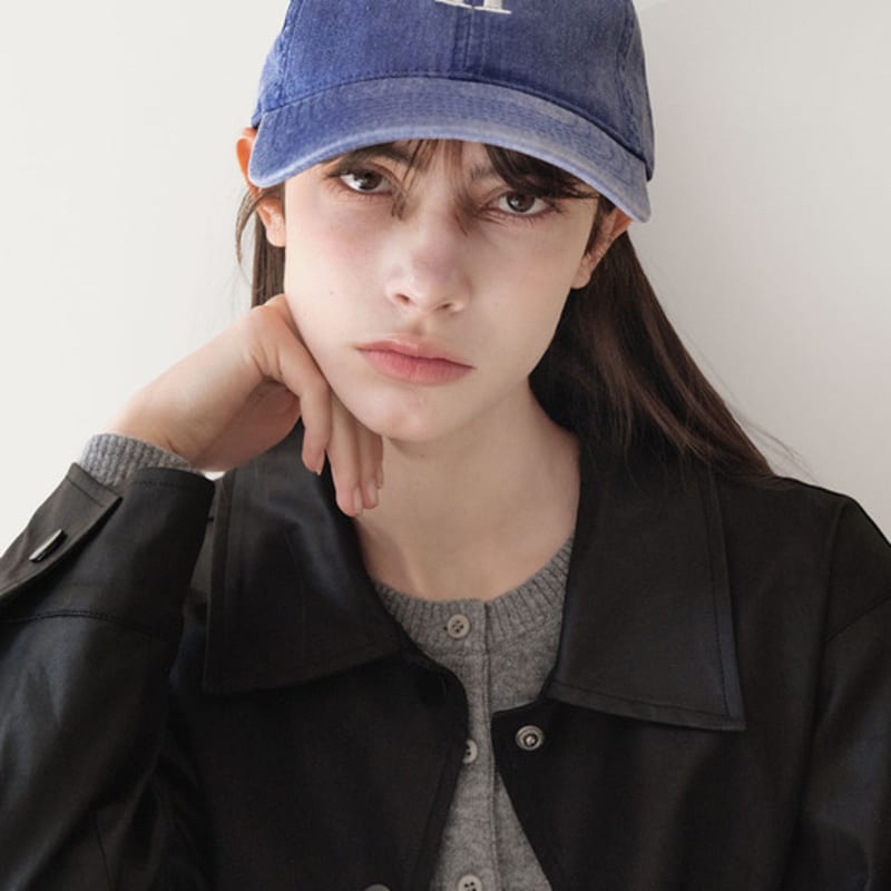 

And tomorrow Vintage washed logo ball cap - Blue GREY