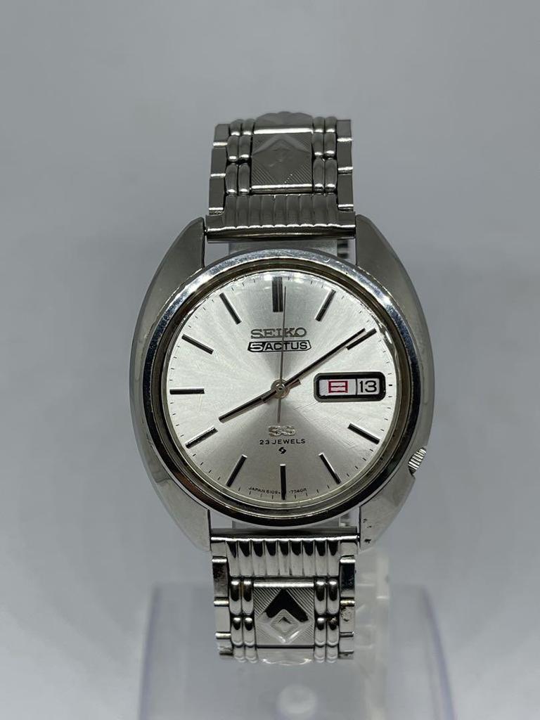 [USED] Vintage Seiko 5 Actus 6106-7003 23 jewels automatic watch from the 1970s