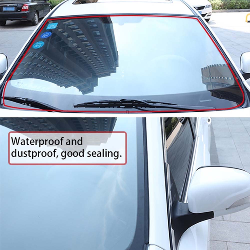 Accessories Window Seal Strip Car Styling Accessories Car Stickers Rubber Strip Edge Sealing Strips