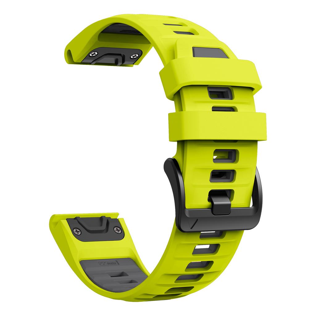 22mm 26mm Silicone QuickFit Band For Garmin Fenix7 7X 8 E 6 6X 5 5X/Epix Gen2/Instinct/Forerunner 970 Smart Sport Strap Bracelet