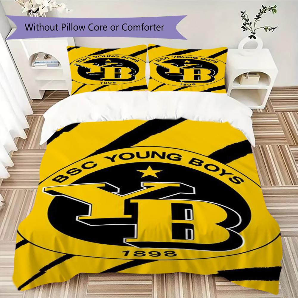 BSC Young Pattern Set Copripiumino Trapuntato Copripiumino Federa Decorazione per la Casa Regalo di Compleanno (1 * copripiumino + 2 * federe senza imbottitura)22