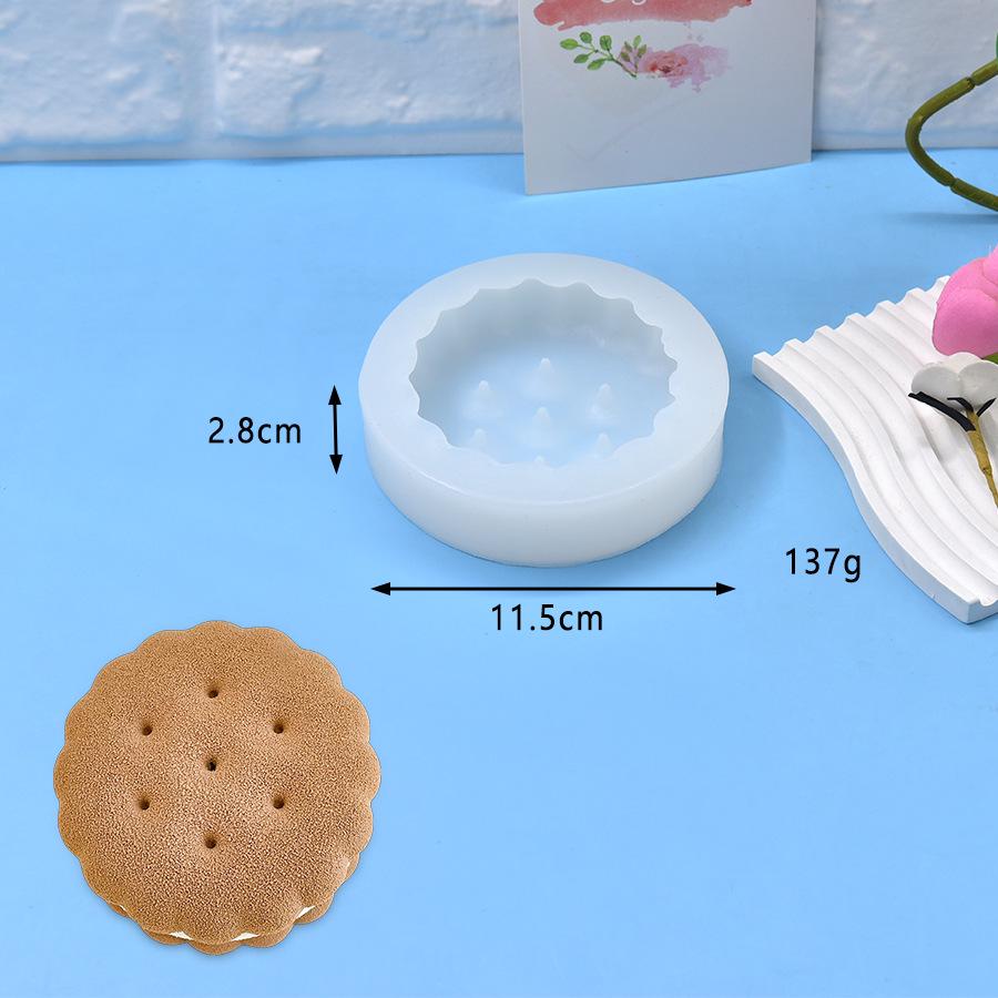 Set Matrițe Silicon Tort Mousse Brioșă Emoji - DIY 3", 4", 6" Sandvișuri Cookie cu Stoarcere.