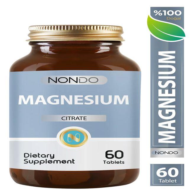 

Magnesium Citrate 60 Tablets (Magnesium Citrate Polyvinylpyrrolidone)
