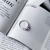 Silver Ring with Natural Amethyst 1.657ct, Item Weight 2.64 G (2024323)