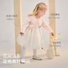 David Bella Girls' Fragrant Dress Spring Dress New Children's Princess Dress One Year Old Baby Dress Dress