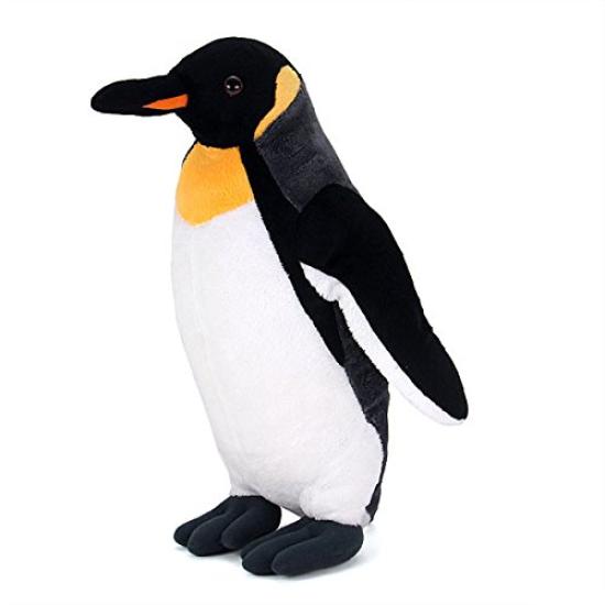 

Carolata King Penguin Plush Toy (ParentStanding) Soft to the Touch, Realistic (Penguin Plush Toy) Doll MascotBirthday Gift Present (Twice Tested)