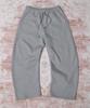 AREUBAN Triple Leaf Curved Sweatpants_Pure Gray