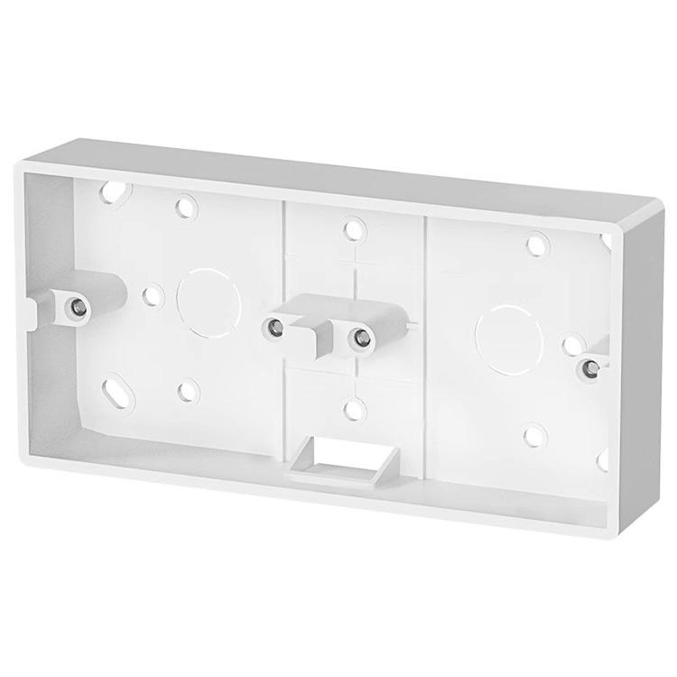 Surface Mount 86 Type Double Gang Back Box Switch & Socket Panel Wiring Outlet