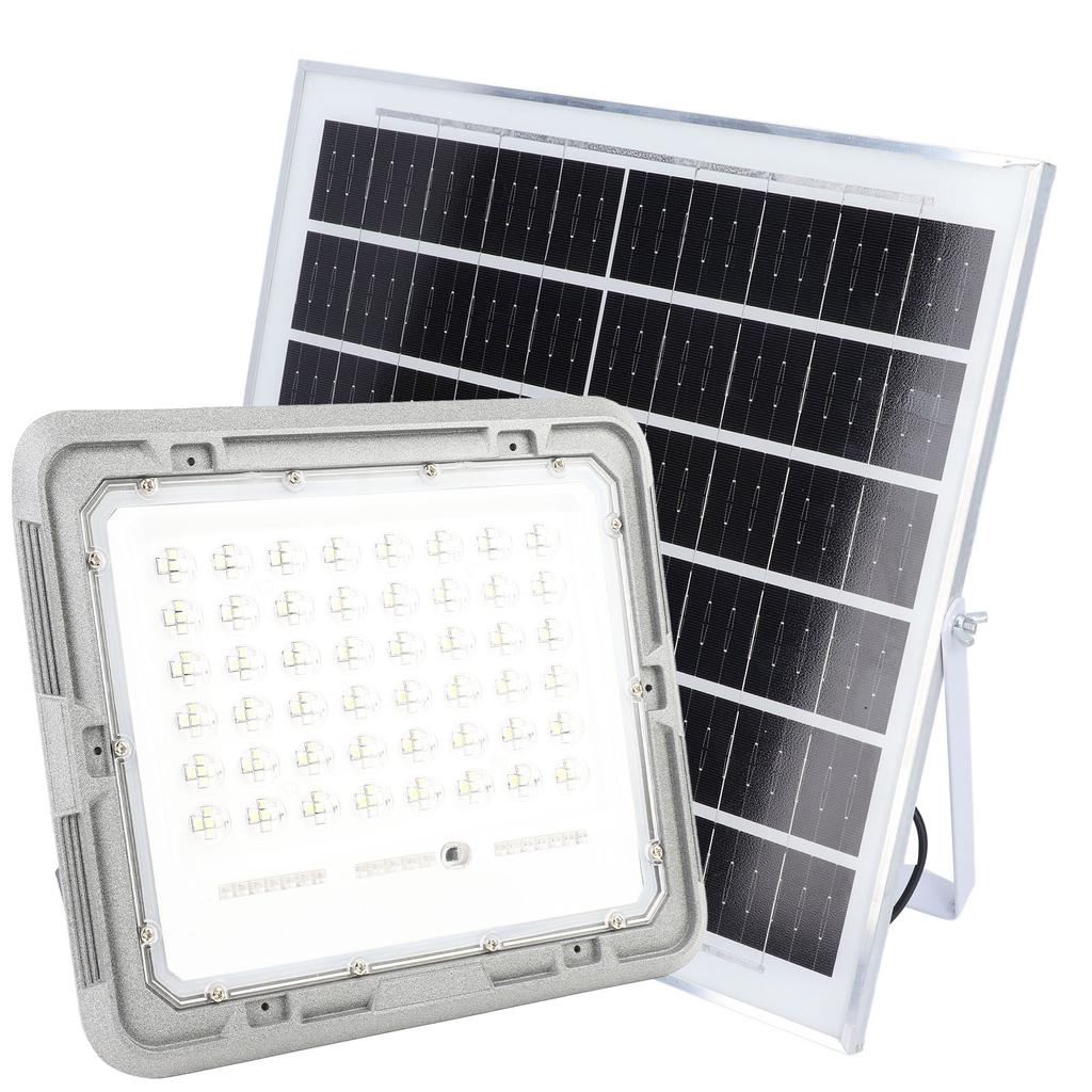 300W 400 LED Solar Light Remote Control Lamp IP66 Water Proof Outdoor Floodlight for Wall Porch Shed