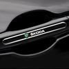 4PCS Transparent Car Door Anti-collision Protector Bumper Strip Sticker for Skoda Octavia Fabia A7 Kamiq Kapoq Kodiaq Rapid SCALA Superb Yeti Derivati