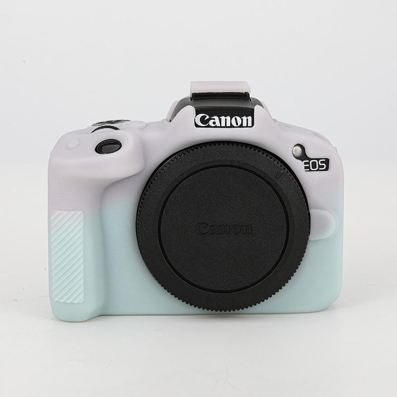 Husă de silicon pentru camera mirrorless Canon EOS R50 - Geantă de mână moale protectoare pentru fotografie