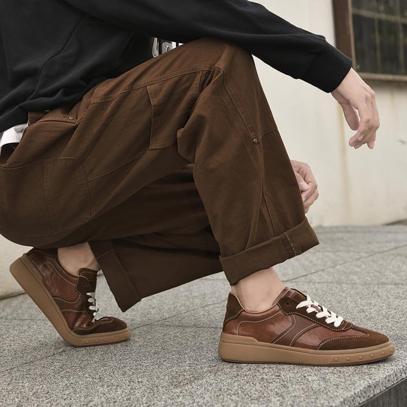 Mens Shoes Genuine Leather Business Shoes Lace Up Oxfords Casual Loafers Fashion Shoes Men Sneakers Zapatos Para Hombres