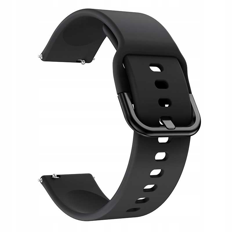 Sc Silicone Band 20Mm Black