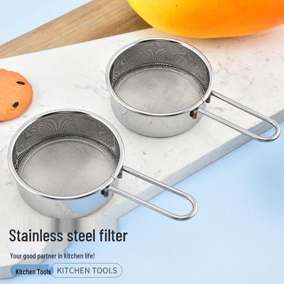Yangjiang Handheld Semi-automatic Flour & Sugar Sifter - Stainless Steel Baking Tool