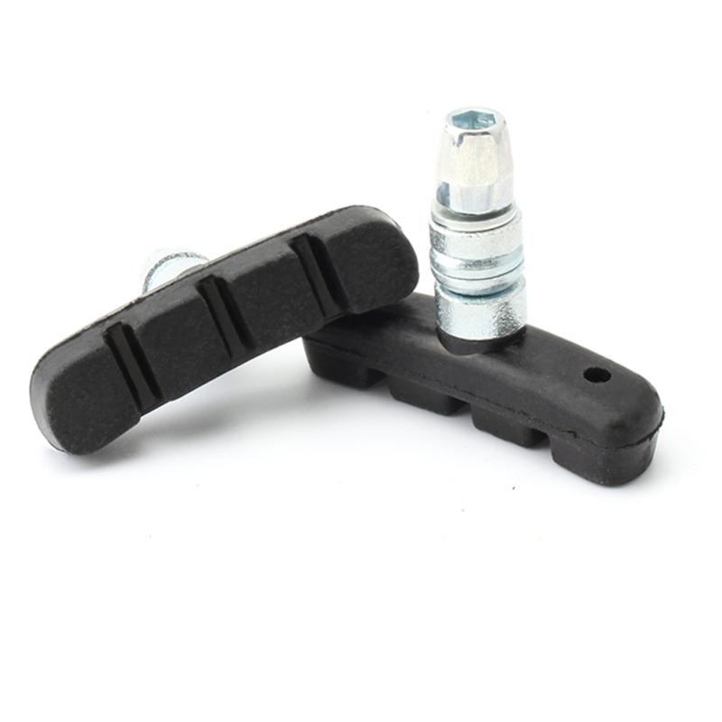 1pair V Brake Blocks Wear-resistant Brake Pad For Mtb Road Bike Fixie Gear Cycling Accessories