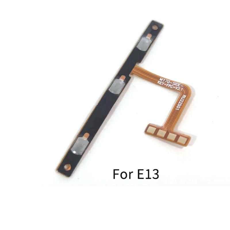 10PCS For Motorola Moto E22 E32 E13 Power Volume Button Flex Cable Side Key Switch ON OFF Control Button Repair Parts