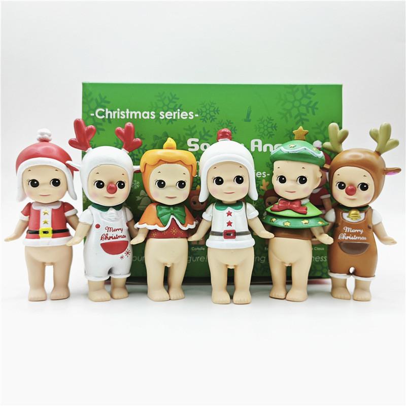 

Sonny Angel Рождественская Экшн-Фигурка Модель Игрушки АБС Коллекционная Домашний Декор Подарок