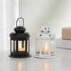 1PC Durable Safe Environmentally Friendly Sturdy Romantic Retro Atmosphere Iron Table Decoration Hand-held Candle Holder 15X9.5CM