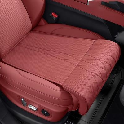 Universal Car Seat Leg Support Pad Leather Breathable Seat Extender Leg Cushion Comfort Memory Foam Seat Extension Leg Rest