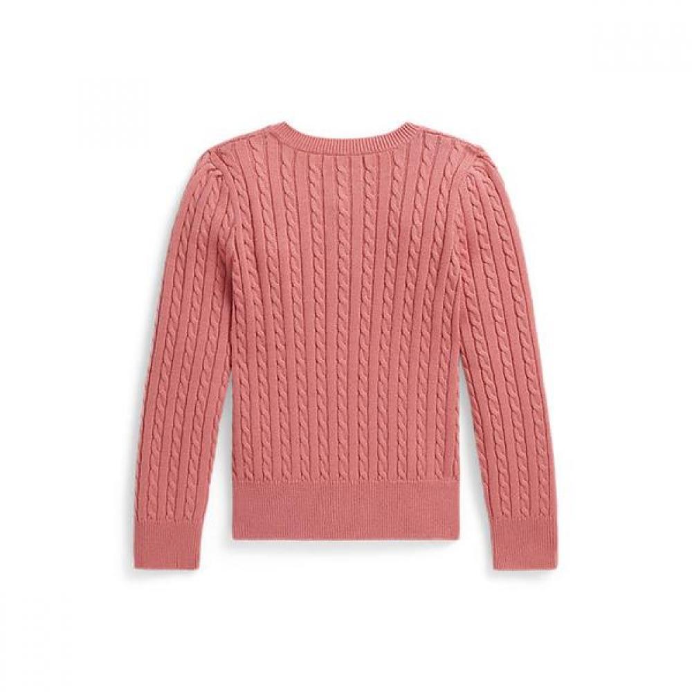 Polo Ralph Lauren Girls Mini Cable Cotton Cardigan 2 6 Cwposwer6820603650