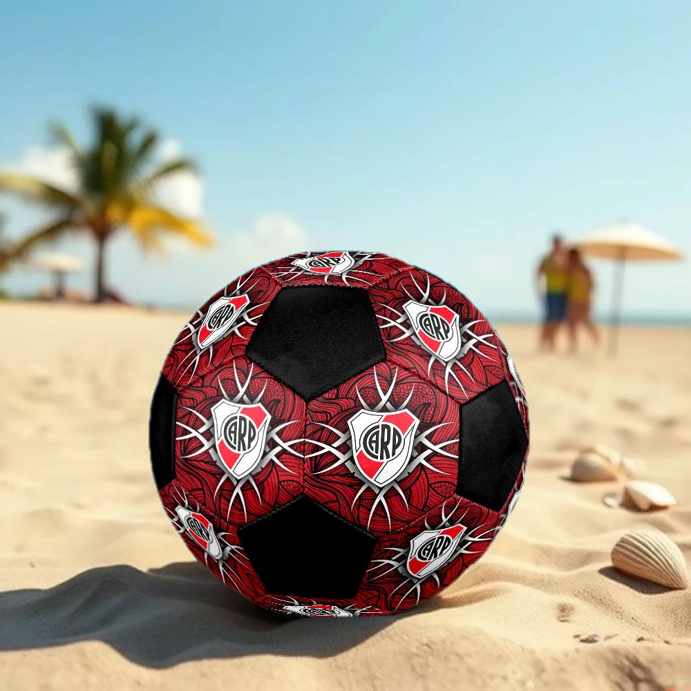 1pc River Plate Soccer Ball Size 5 Indoor Soccer Ball Fashion Colorful Backyard Game - Great For Sports Fans Gift HE99