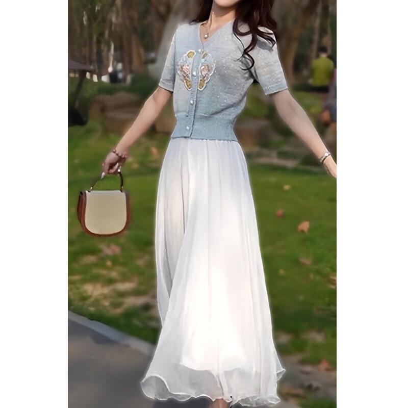 

Ta Tu Women s Elegant Summer Two-Piece Set M