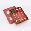 Christmas Cartoon Snowman Spoon & Fork Set - Cute Dessert Cutlery Gift