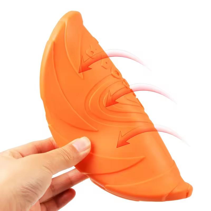 Dog Flying Disc Toy Durable Bite Resistant Floating Flying Disk For Pet Training Interactive Throw Fetch Water Food Container