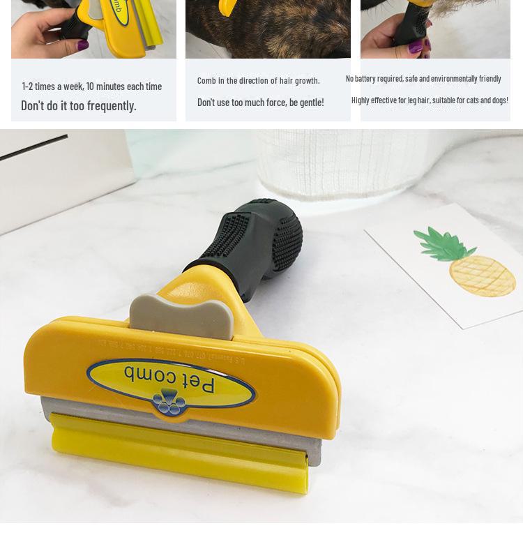 Top-Selling Pet Hair Removal Comb for Dogs and Cats
