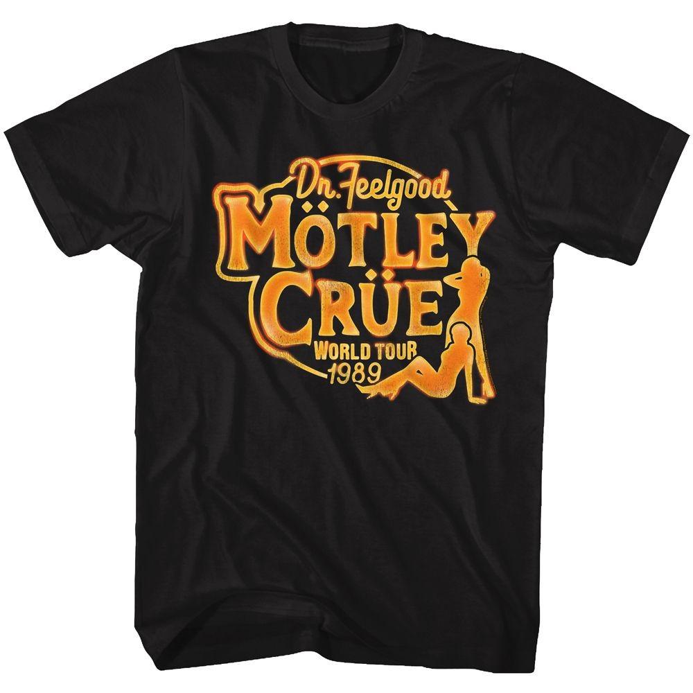 Motley Crue Feel Good Tour 2 Music T-shirt Tops Tees Men's Women's Unisex