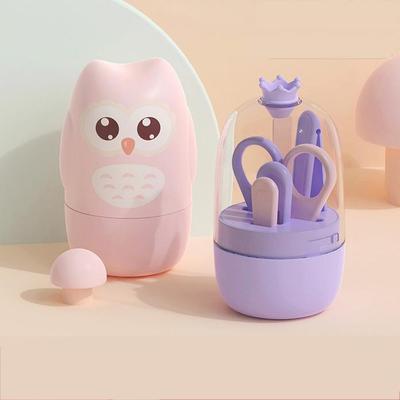 Baby-Nagelset, 4-in-1-Baby-Nagelpflege-Set, Baby-Pflege- und Gesundheitspflege-Maniküre-Set, Baby-Maniküre-Set und Pediküre-Set für Neugeborene, Säuglinge, Kleinkinder und Kinder