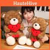 Adorable Emotion Hugging Teddy Bear Plush Toy Soft Cuddle Pillow Birthday Gift