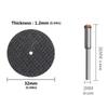 MultiPurpose 32mm Grinding Disc Fiberglass Reinforced Double Mesh Structure Ideal For Cutting Metal Tile And Brick