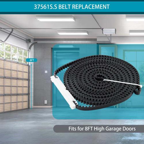 Genie Garage Door Opener Drive Belt and Bullet Assembly (37561S.S) 8-Foot, 247-Inch, for Genie Garage Doors, Compatible with Genie SilentMax 1000, 120