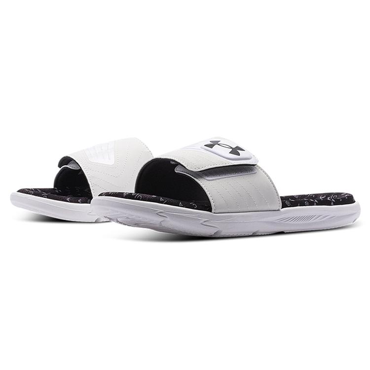 Under Armour Mercenary 12 Slide 'White Black' 3023759-100