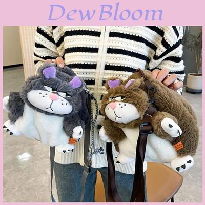 2023 New Creative Road Xifa Cat Shoulder Bag Adorable And Funny Cartoon Plush Toy Crossbody Bag