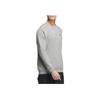 adidas Solid Color Crew Neck Logo Long Sleeve Sweatshirt Men Sweatshirt Gray IA2608