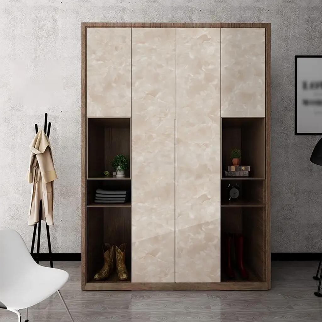 Marble Self-Adhesive Wallpaper – Waterproof Vinyl Contact Paper for Kitchen, Home Decor (40cm/55cm Width)