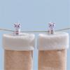 6Pcs Sealing Clip Fresh-keeping All-purpose PS High Durability Cartoon Cat Food Clip for Daily Use