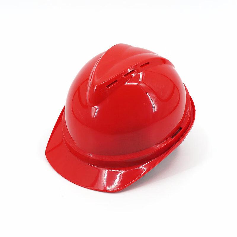 JUNLANG V-Type ABS Safety Helmet красный