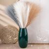 10Pcs Faux Pampas Grass Artificial Flowers Boho Decoration Wedding Bouquet Party Home Room Decor Fake Plant Fluffy Reed Flower