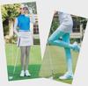 TYGJ Dámské golfové legíny s ochranou proti slunci - Letní prodyšné ledové hedvábí, nášlapné kalhoty