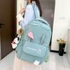 New Backpack for Elementary School Students Third To Sixth Grade Backpacks Girl's Lightweight and Cute Large Capacity Four Piece Bags Set